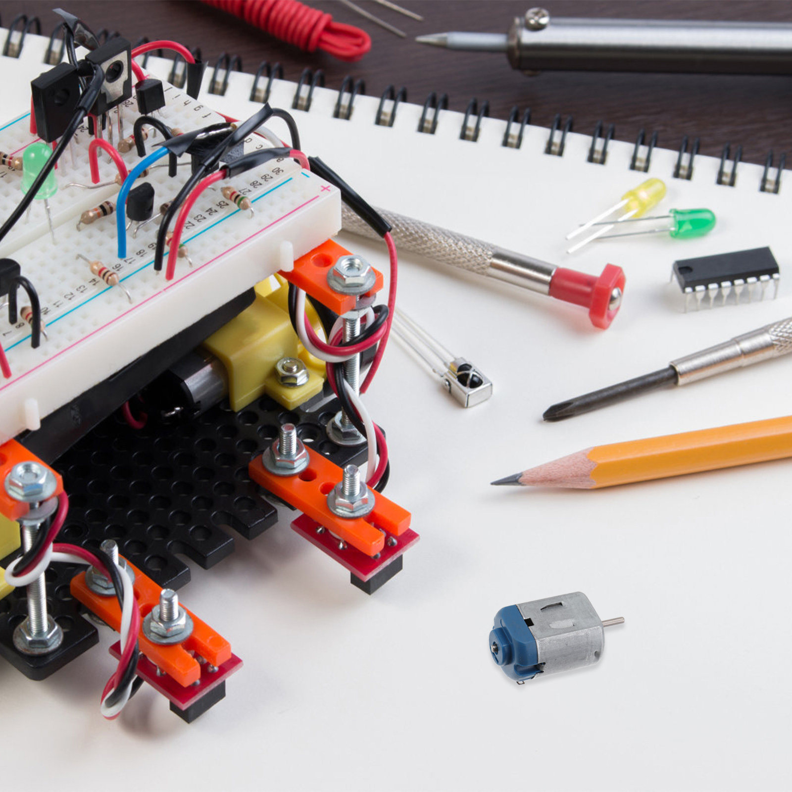 Diy For Electronics - 10Pcs Mini Dc Motor 3V High
