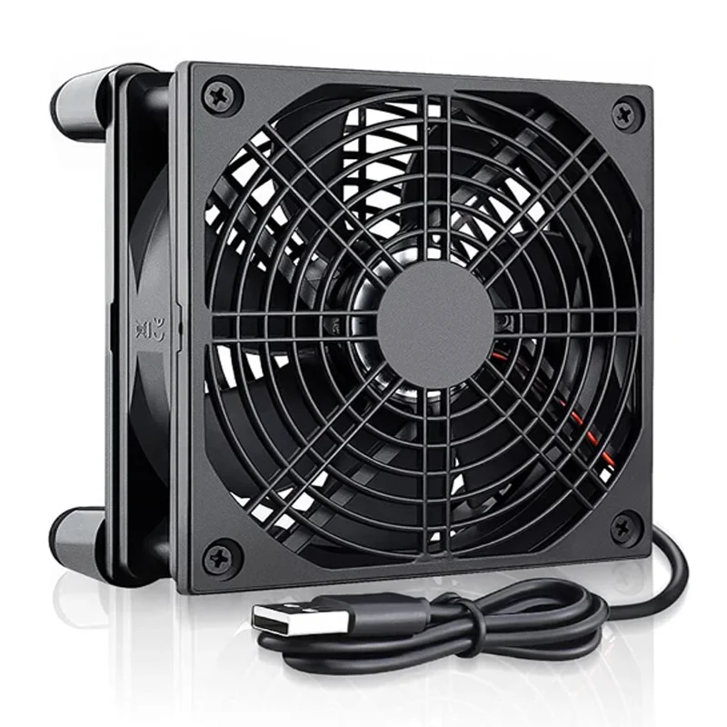 Diy Electronics Storage - Router Cooling Fan High Airflow Quiet