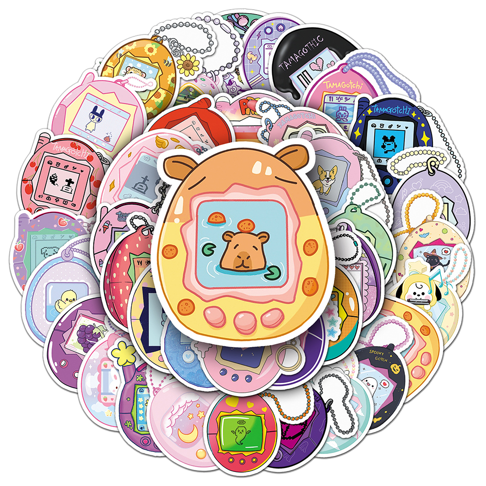 Diy Guitar Electronics Kit - 10/30/50pcs Kawaii Electronic Pets Graffiti Stickers