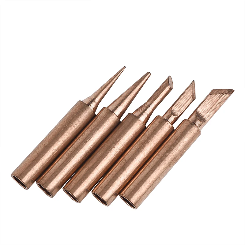 JCD 5PCS Copper Iron Tip I/B / - Soldering Iron Kit review and price