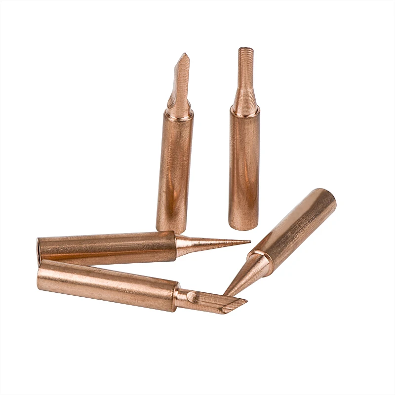 JCD 5PCS Copper Iron Tip I/B / - Soldering Iron Kit review and price