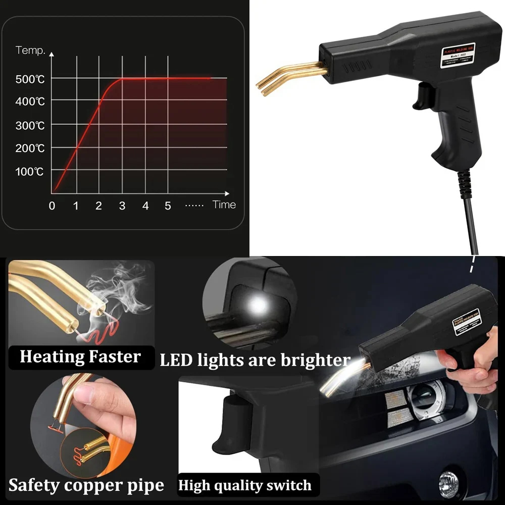 200W / 50W Plastic Welding Mac - Soldering Iron Kit review and price