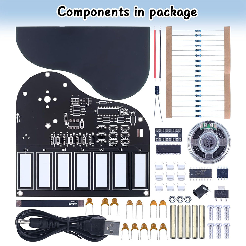 DIY Soldering Practice Kit 7 K - Diy Guitar Electronics Kit review and price