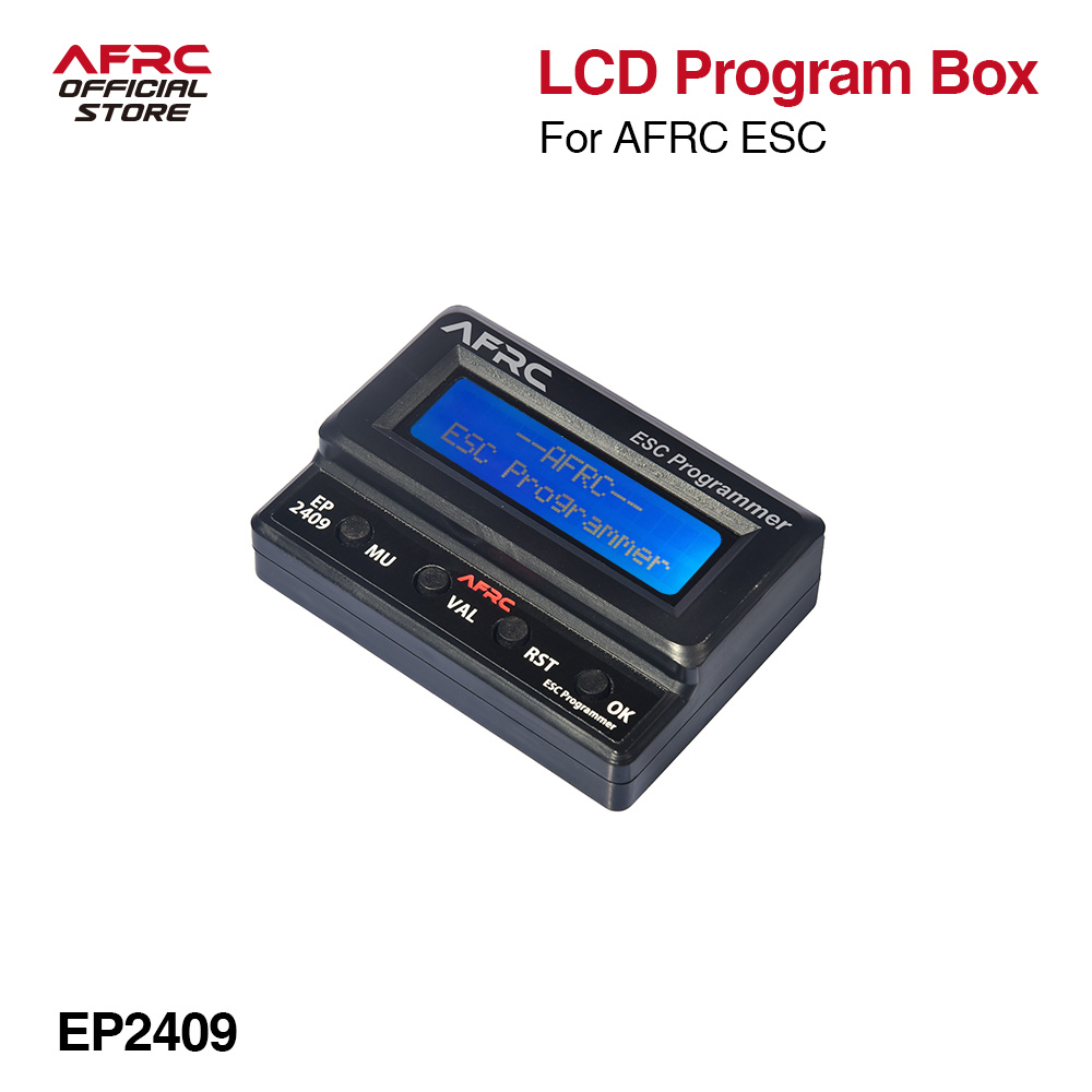 AFRC EP2409 LCD ESC programmer - Diy For Electronics review and price