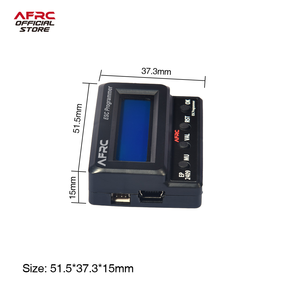 AFRC EP2409 LCD ESC programmer - Diy For Electronics review and price