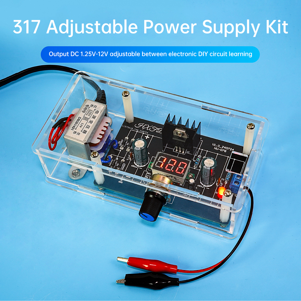 LM317 DC regulated adjustable  - Lm317 Voltage Regulator review and price