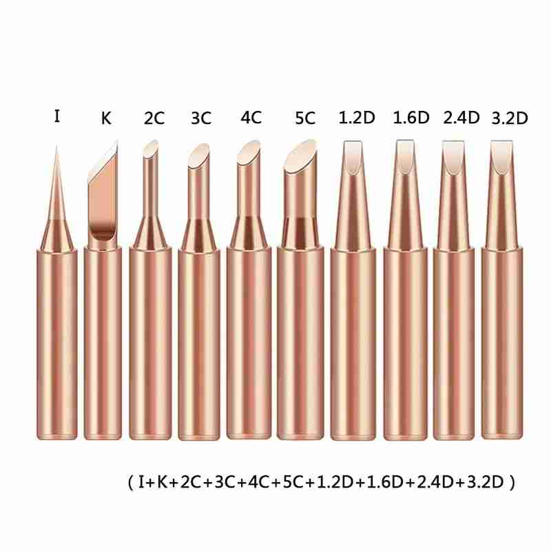10Pcs Soldering Iron Tip Pure  - Soldering Iron Kit review and price