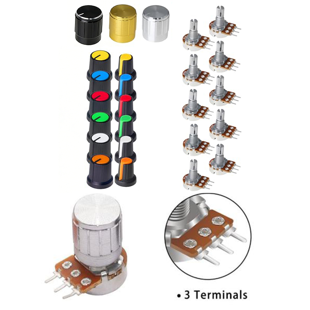 84 Piece Potentiometer Kit 1K  - Diy Guitar Electronics Kit review and price