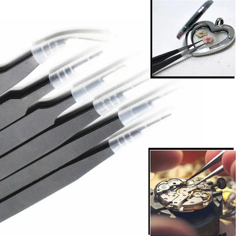 6PCS Precision Tweezers Set ES - Soldering Iron Kit review and price