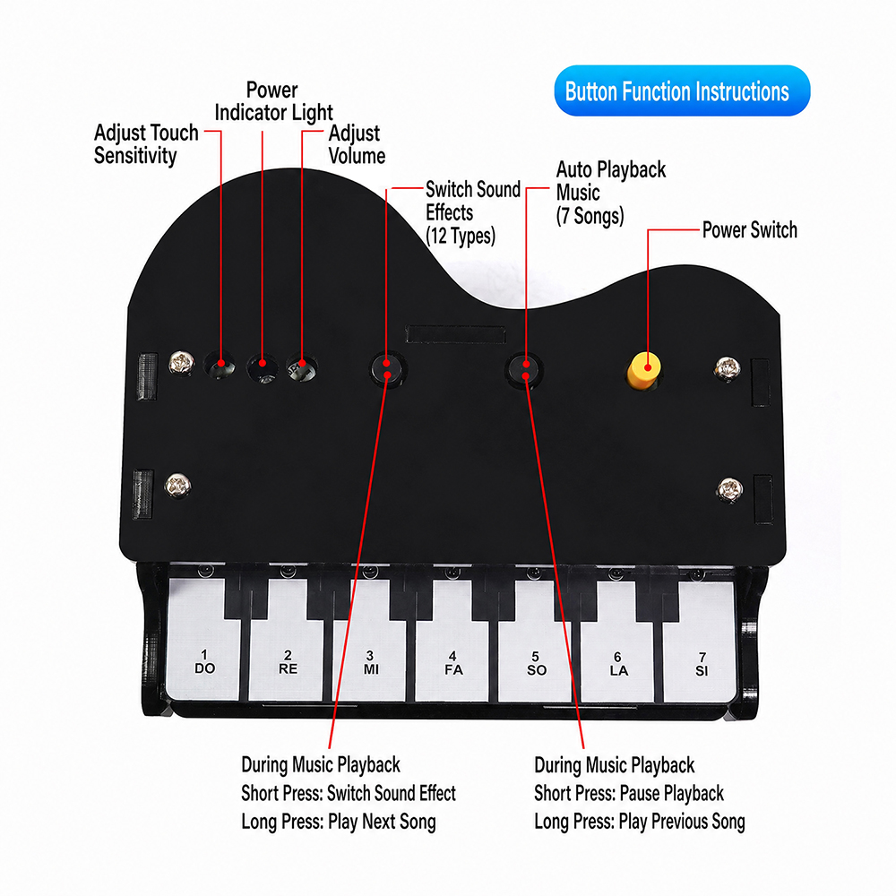 DIY Electronic Keyboard Kit 7  - Diy Guitar Electronics Kit review and price