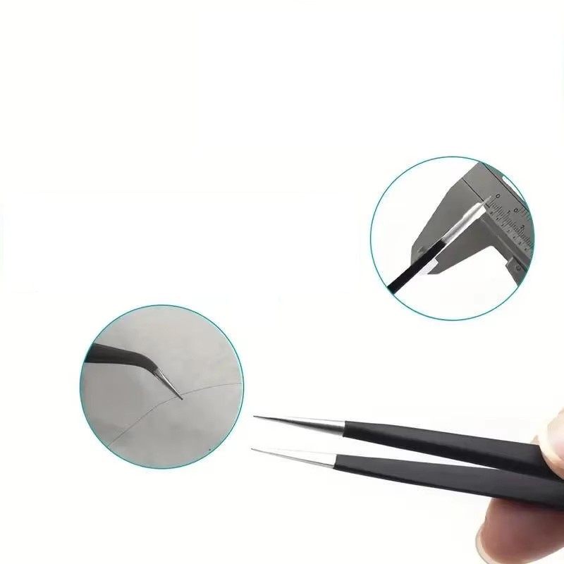 NEW 6pcs Precision Long Tweeze - Soldering Iron Kit review and price