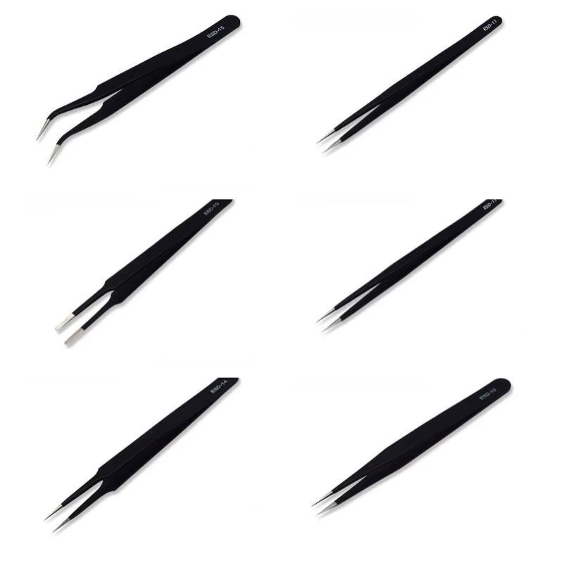 NEW 6pcs Precision Long Tweeze - Soldering Iron Kit review and price