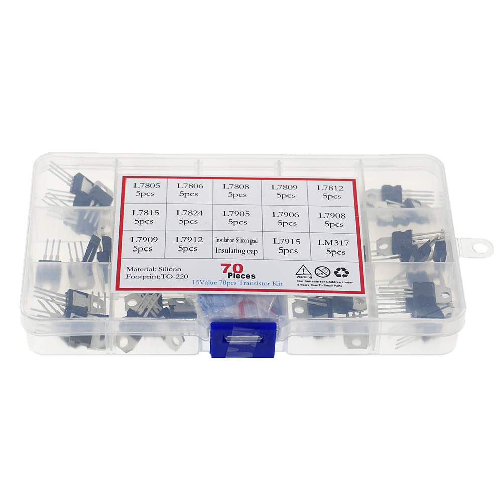 70Pcs 14 Values L7805 - LM317  - Lm317 Voltage Regulator review and price