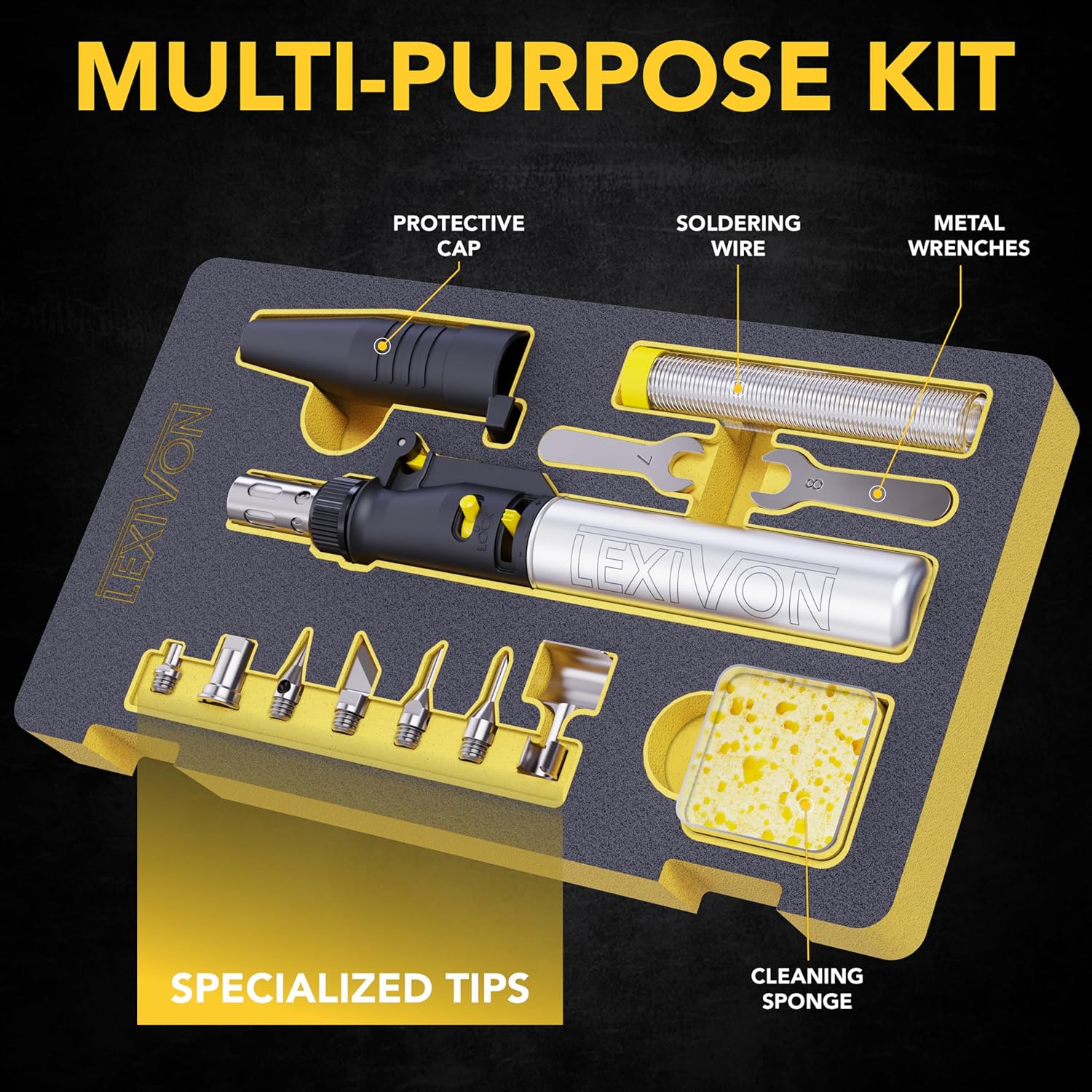 Butane Soldering Iron Kit Cord - Soldering Iron Kit review and price