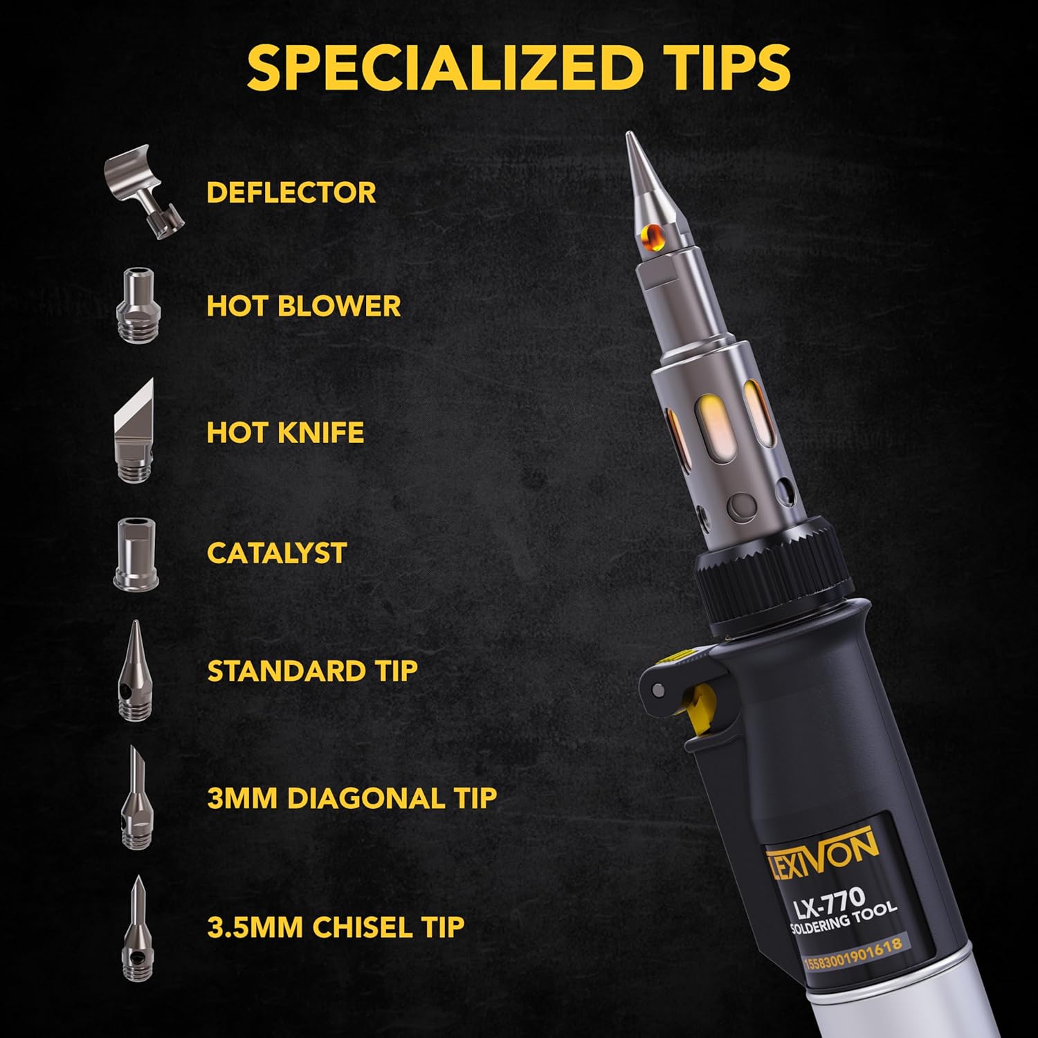 Butane Soldering Iron Kit Cord - Soldering Iron Kit review and price