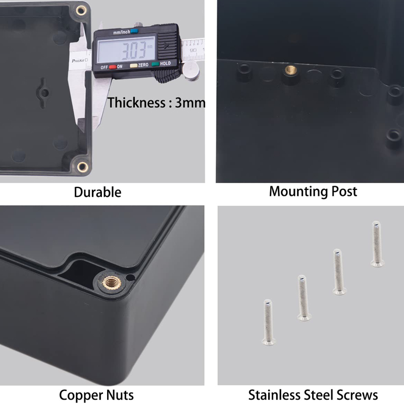 Waterproof Junction Box ABS Pl - Diy Electronics Storage review and price